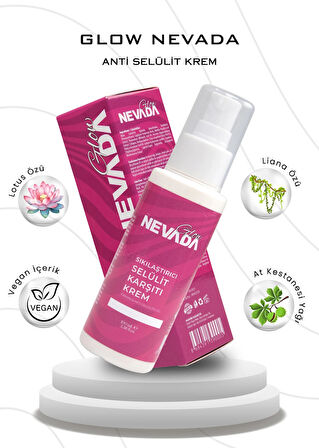 Glow Nevada Anti Selülit Krem 100 ml 3'lü Set