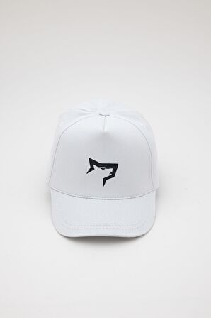 Gymwolves Spor Şapka | Unisex | Sports Hat | Beyaz Renk | 