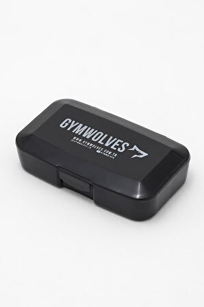 Gymwolves Pillbox Saklama Kutusu Siyah