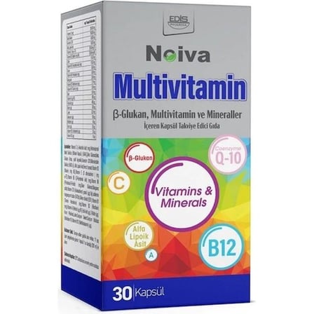 Edis Pharma Noiva Multivitamin 30 Kapsü
