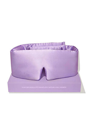 ipek Uyku Maskesi %100 Saf Dut İpek Kumaş Bambu Dolgu Yoga Göz Bandı (Kırışıklık ve Işık Önleyici)