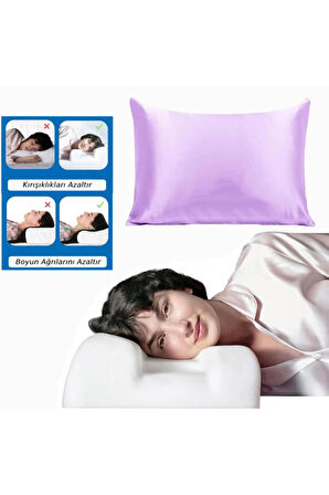Beauty Güzellik Yastığı Kırışıklık Önleyici, Yaşlanma Karşıtı, Saf İpek Kılıf Seçeneğiyle