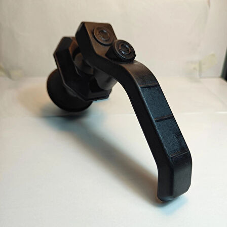 ATLASTEK METAL HAVA SANTRAL JENERATÖR KOMPRESÖR KABİN AĞIR PANEL KOL KİLİT - PLASTİK DÜZ DİL - KİLİTLENEN ANAHTARLI