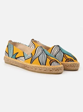 Artsy Sarı Kadın Düz Espadril