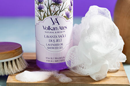 Volkan Ates Natural & Beauty Lavanta Yağlı Duş Jeli 400 ml 