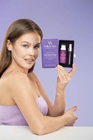 Volkan Ates Natural & Beauty Lavandula Angustifolia Saf Lavanta Yağı Cam Damlalıklı 30 ml