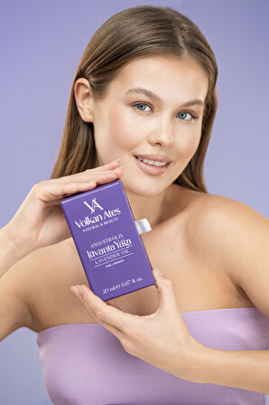 Volkan Ates Natural & Beauty Lavandula Angustifolia Saf Lavanta Yağı İçten Damlalıklı 20 ml