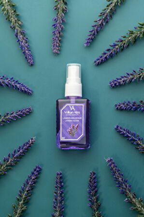 Volkan Ates Natural & Beauty Parfümlü Kolonya - Lavanta 50 ml