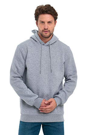 Rodi 3 İp Şardonlu Kapuşonlu Cepsiz Sweatshirt RD24KE054902