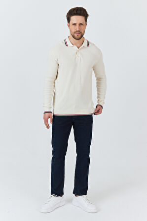 Erkek Polo Yaka Sweatshirt 69001