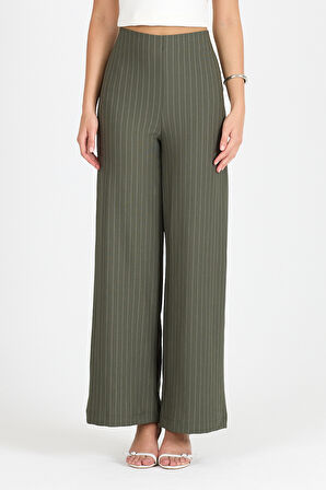 Kadın İspanyol Paça Pantolon 2041