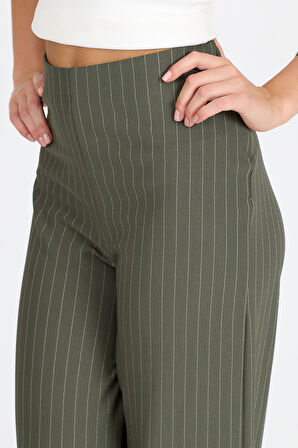 Kadın İspanyol Paça Pantolon 2041