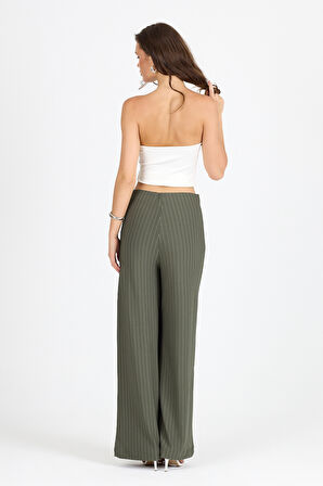 Kadın İspanyol Paça Pantolon 2041