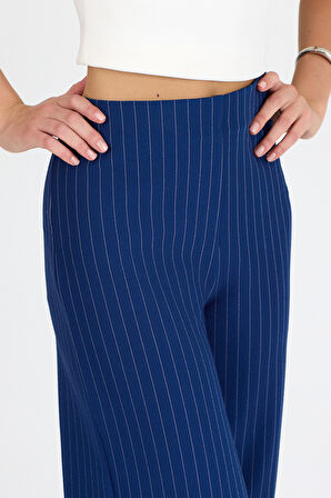 Kadın İspanyol Paça Pantolon 2041