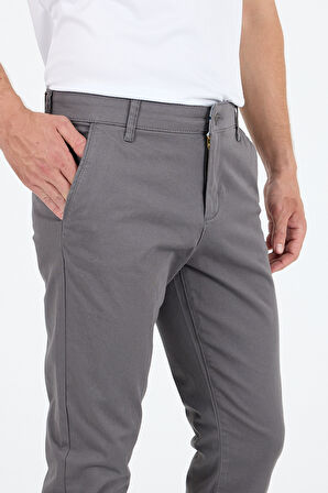 Erkek Slim Fit Chino Pantolon – %98 Pamuk %2 Elastan Rahat Şık Günlük Esnek Kumaş Pantolon 1012