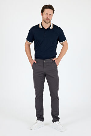Erkek Slim Fit Chino Pantolon – %98 Pamuk %2 Elastan Rahat Şık Günlük Esnek Kumaş Pantolon 1012