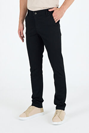 Erkek Slim Fit Chino Pantolon – %98 Pamuk %2 Elastan Rahat Şık Günlük Esnek Kumaş Pantolon 1012