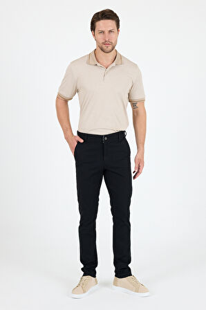 Erkek Slim Fit Chino Pantolon – %98 Pamuk %2 Elastan Rahat Şık Günlük Esnek Kumaş Pantolon 1012