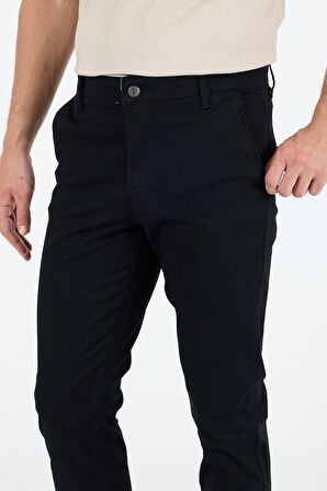 Erkek Slim Fit Chino Pantolon – %98 Pamuk %2 Elastan Rahat Şık Günlük Esnek Kumaş Pantolon 1012