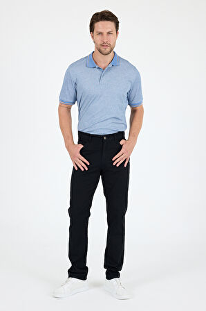 Erkek Regular Fit Gabardin %98 Pamuk %2 Elastan Rahat Günlük Klasik Düz Kesim Pantolon 1162