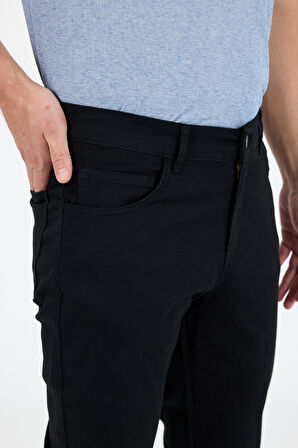 Erkek Regular Fit Gabardin %98 Pamuk %2 Elastan Rahat Günlük Klasik Düz Kesim Pantolon 1162