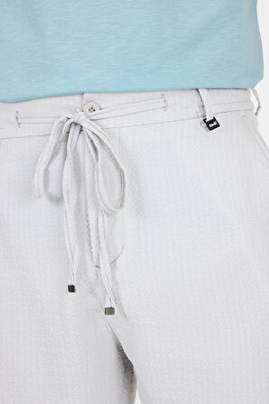 Erkek Çizgili Cepli Yazlık Şort - Rahat Kalıp Spor ve Günlük Kullanıma Uygun Şık Şort 2314