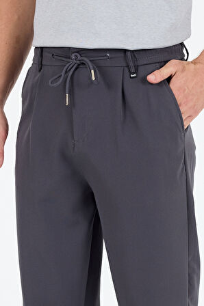 Erkek Duble Paça Baggy Jogger Eşofman Altı Pantolon – Rahat Kalıp, Günlük Şık Spor Giyim 3665