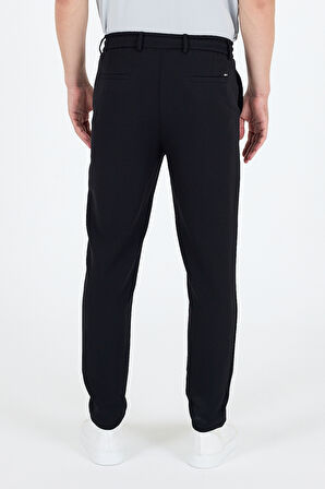 Erkek Duble Kumaş Düz Paça Rahat Kalıp, Cepli, Günlük ve Spor Şık Eşofman Altı Jogger Pantolon-3667