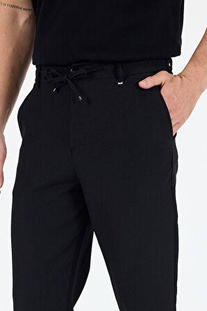 Sinyor Cepli Günlük Spor %95 Polyester%5 Elastan Rahat Kalıp Erkek Jogger Pantolon Eşofman Altı 3668