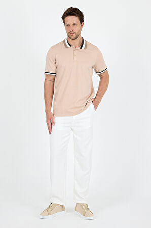 Erkek Amerikan Stil Polo Yaka T-Shirt  Rahat Kesim, Yazlık Spor Tişört 5030