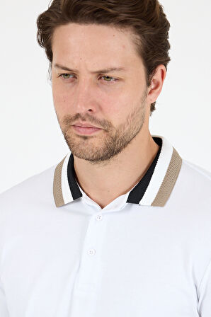Erkek Amerikan Stil Polo Yaka T-Shirt  Rahat Kesim, Yazlık Spor Tişört 5030