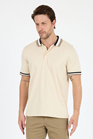 Erkek Amerikan Stil Polo Yaka T-Shirt  Rahat Kesim, Yazlık Spor Tişört 5030