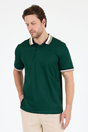 Erkek Amerikan Stil Polo Yaka T-Shirt  Rahat Kesim, Yazlık Spor Tişört 5030