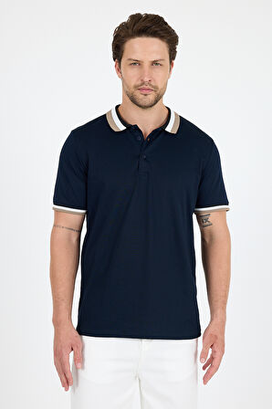 Erkek Amerikan Stil Polo Yaka T-Shirt  Rahat Kesim, Yazlık Spor Tişört 5030