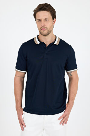 Erkek Amerikan Stil Polo Yaka T-Shirt  Rahat Kesim, Yazlık Spor Tişört 5030