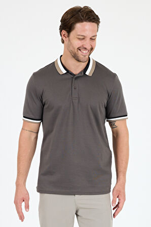 Erkek Amerikan Stil Polo Yaka T-Shirt  Rahat Kesim, Yazlık Spor Tişört 5030