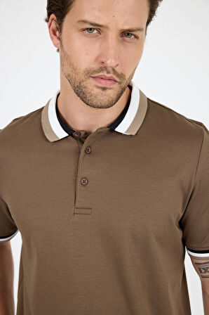 Erkek Polo Yaka TShirt  Rahat Kesim Yazlık Spor Tişört 5030