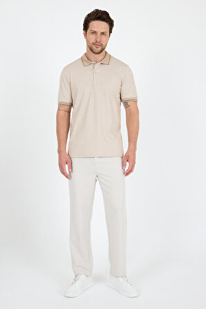 Erkek Oxford Polo Yaka T-Shirt Şık ve Rahat Kısa Kollu Erkek Tişört 5029