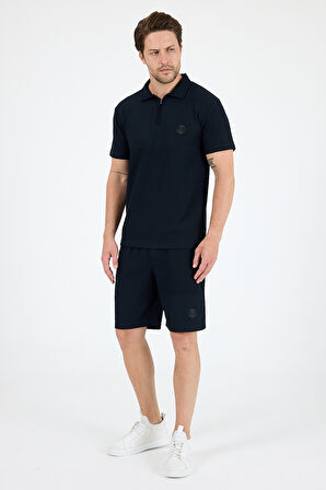 Erkek Kapris Polo Yaka Kısa Kollu T-shirt – Rahat Kalıp, Nefes Alan Kumaş Erkek T-shirt 7918