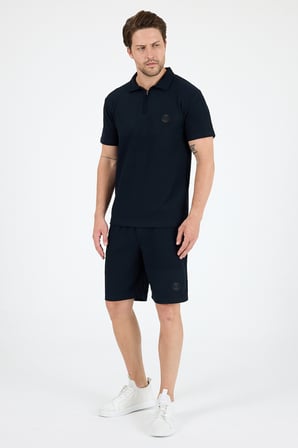 Erkek Kapris Polo Yaka Kısa Kollu T-shirt – Rahat Kalıp, Nefes Alan Kumaş Erkek T-shirt 7918