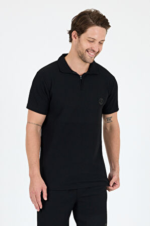 Erkek Kapris Polo Yaka Kısa Kollu T-shirt – Rahat Kalıp, Nefes Alan Kumaş Erkek T-shirt 7918