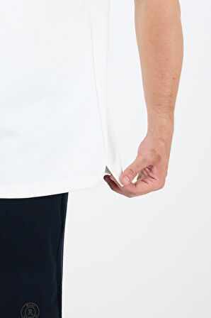 Oversize Bisiklet Yaka Kısa Kollu Erkek T-Shirt Salaş Rahat Kalıp, Yazlık Erkek Basic Tişört 7840