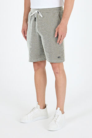 Erkek Yan Cepli Esnek Spor Şort | Rahat Kalıp Günlük Şort | Yazlık Hafif ve Şık Şort 2239