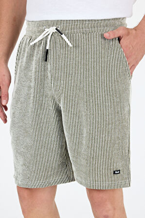 Erkek Yan Cepli Esnek Spor Şort | Rahat Kalıp Günlük Şort | Yazlık Hafif ve Şık Şort 2239