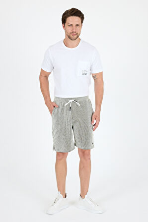 Erkek Yan Cepli Esnek Spor Şort | Rahat Kalıp Günlük Şort | Yazlık Hafif ve Şık Şort 2239