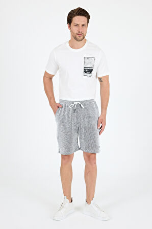 Erkek Yan Cepli Esnek Spor Şort | Rahat Kalıp Günlük Şort | Yazlık Hafif ve Şık Şort 2239