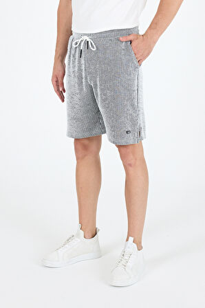 Erkek Yan Cepli Esnek Spor Şort | Rahat Kalıp Günlük Şort | Yazlık Hafif ve Şık Şort 2239