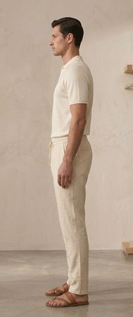Erkek Jogger Keten Pantolon 1011