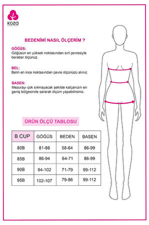 Kadın Brodeli Tüllü Dantelli Sütyen Takım