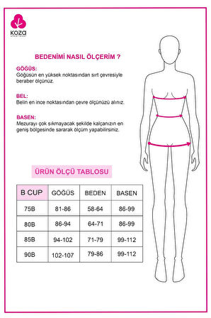 Kadın Tüllü Brodeli Sütyen Takım